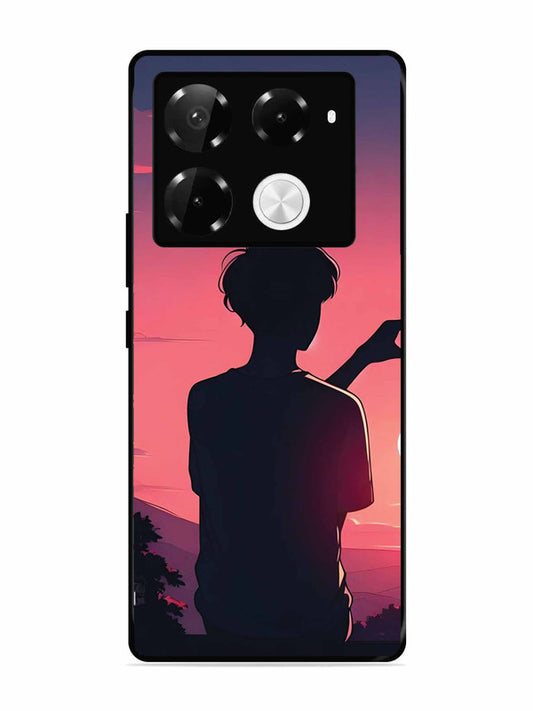 Infinix Note 40 Pro Plus 5G Love Heart with Hand Boy
