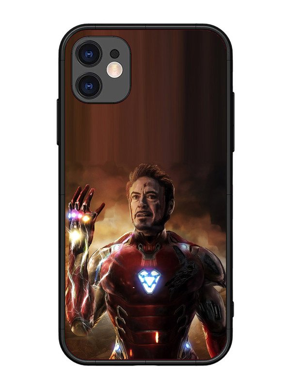 iPhone 11 iron man inifinity stones