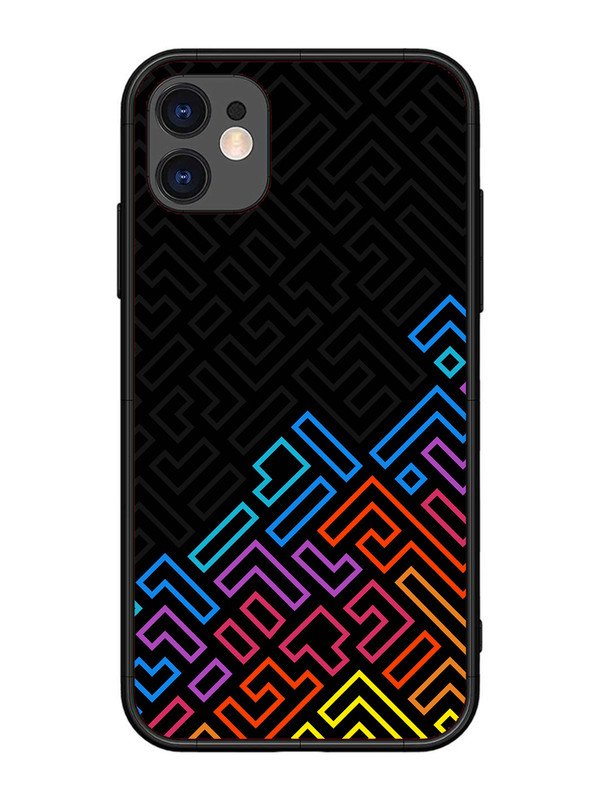 iPhone 11 colorful-abstract