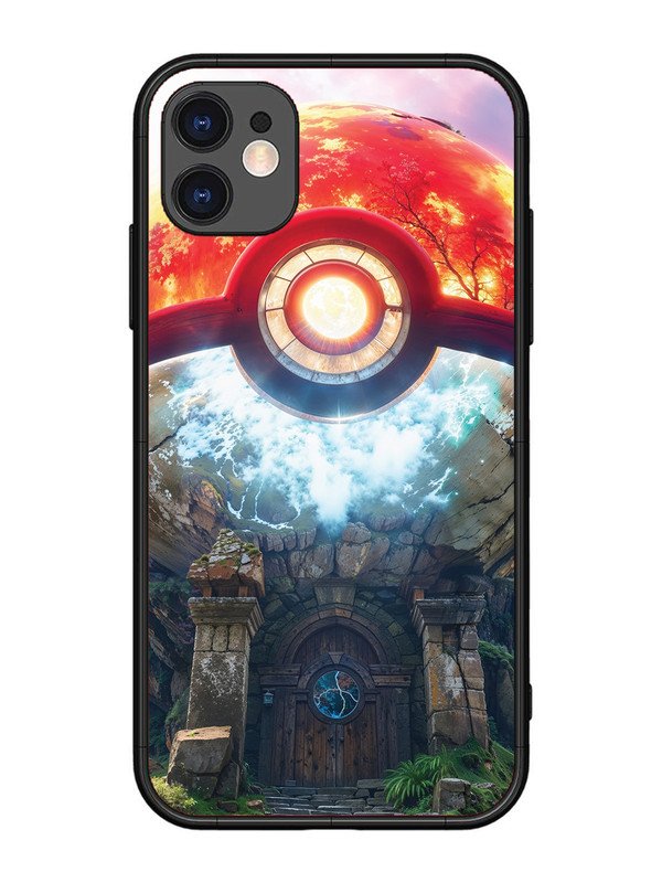 iPhone 11 Cartoon-ball-house-anime