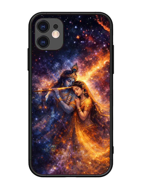 iPhone 11 | 2D Metal | Radha Krishna Dancing on Flute | IP-11-456