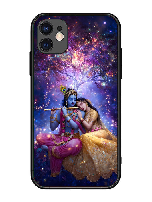 iPhone 11 Radha Krishna Enjoying Flute