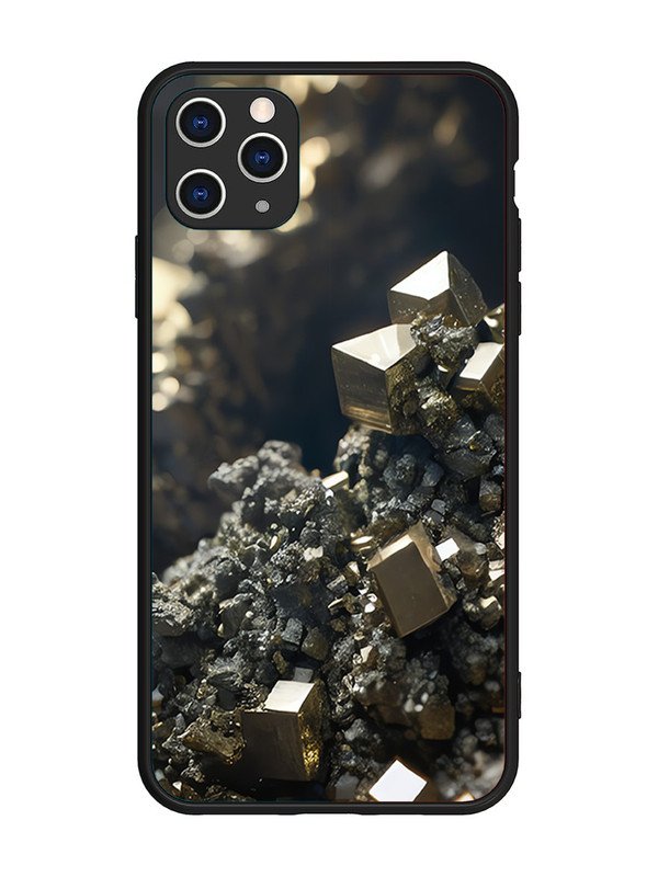 iPhone 11 Pro Max Gold Crystals