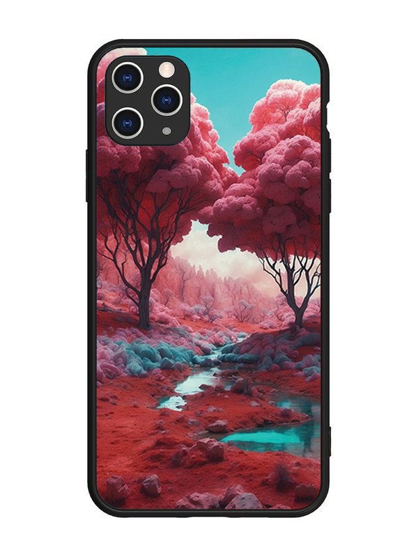 iPhone 11 Pro Max Pink Forest