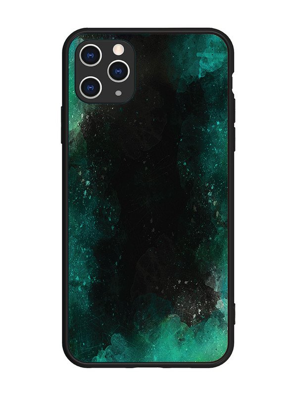 iPhone 11 Pro Max Dark Black And Green Forest