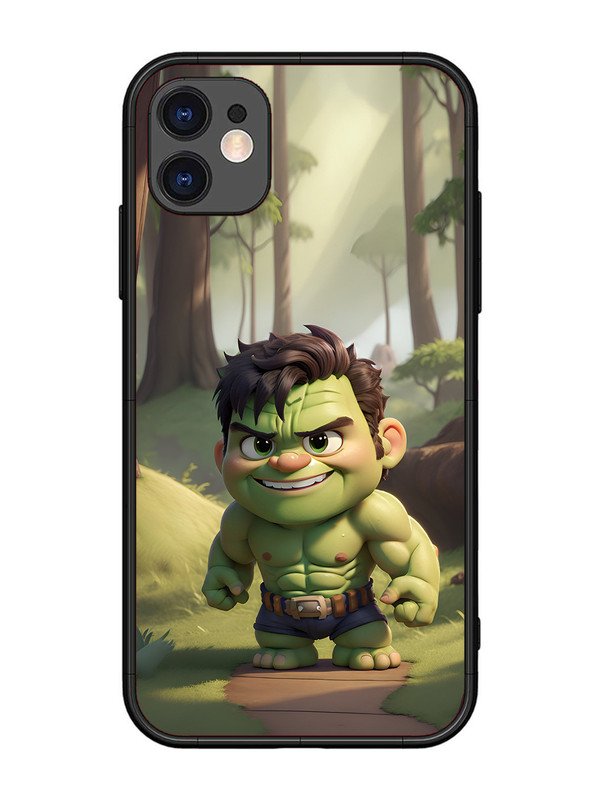 iPhone 11 cute baby hulk