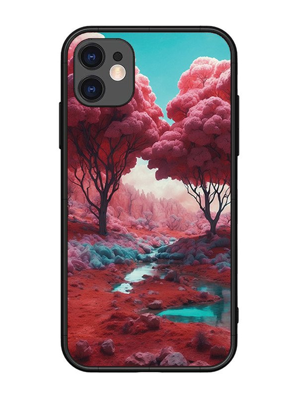 iPhone 11 Pink Forest