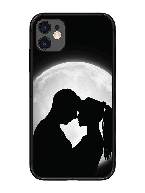 iPhone 11 Couple on Moon