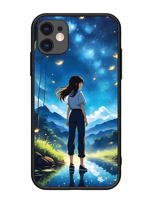iPhone 11 Girl In Beautiful Forest