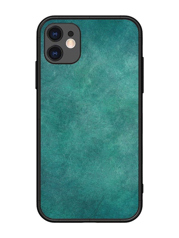 iPhone 11 Jungle green with Scratches Marble