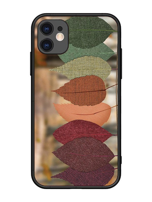 iPhone 11 Fabric Leafs