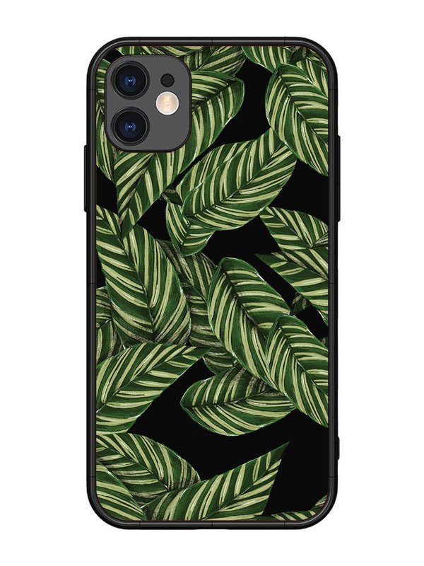 iPhone 11 Leafs Pattern