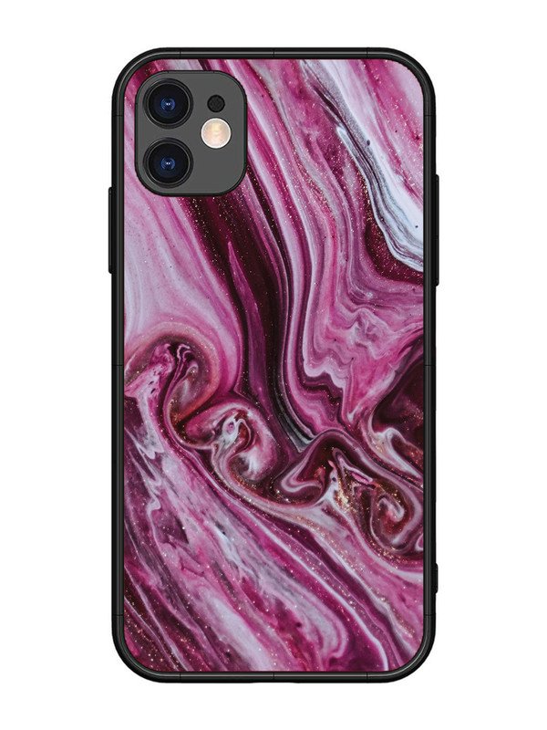 iPhone 11 Pink Flood Marble