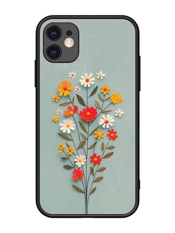 iPhone 11 Paper Flowers