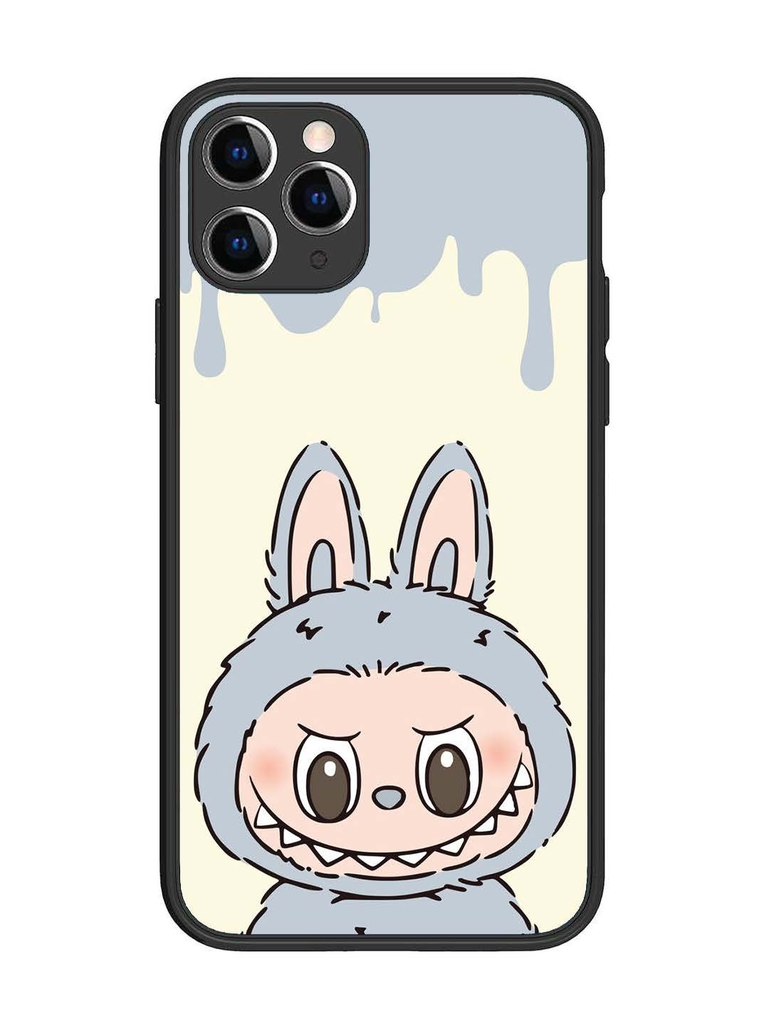 iPhone 11 Pro Labubu Closeup Blue