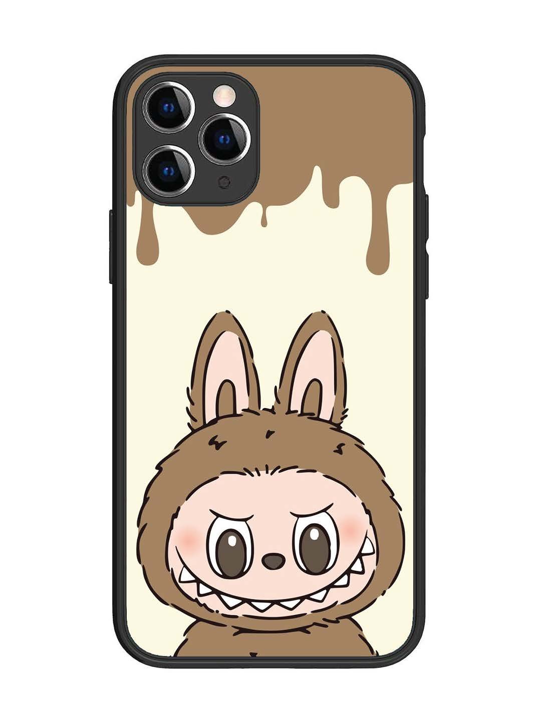 iPhone 11 Pro Labubu Closeup Chocolate