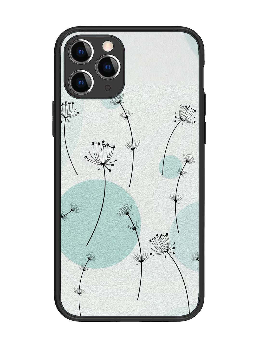iPhone 11 Pro Soft Focus Floral Silhouette