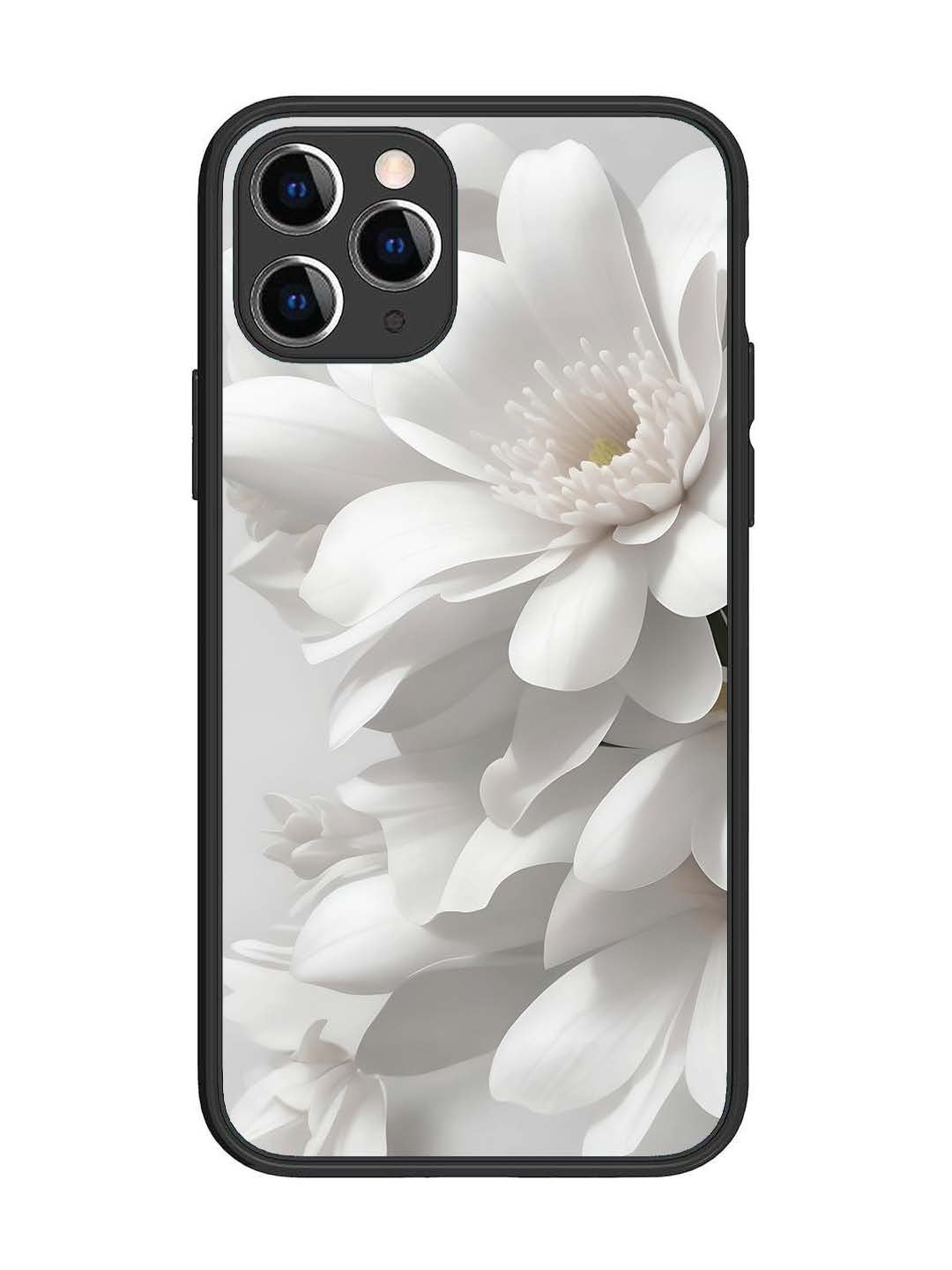 iPhone 11 Pro Soft Focus Purity white Flower