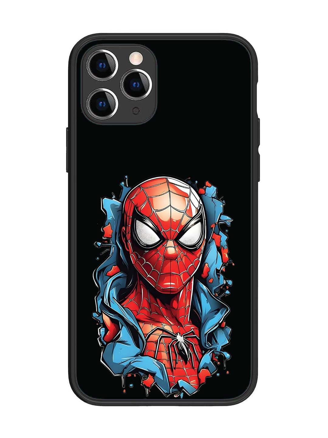 iPhone 11 Pro Spider man street art style