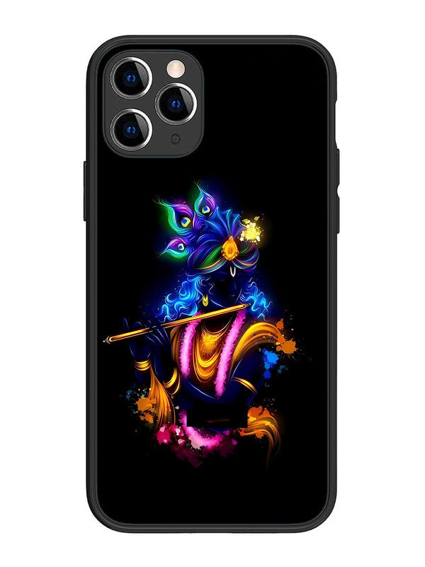 iPhone 11 Pro | 2D Metal | Krishna Playing Flute | IP-11P-460