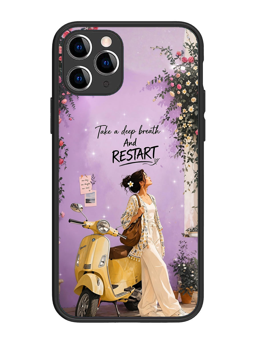 Tecno Spark 10C Vertical Stripes Hot Pink