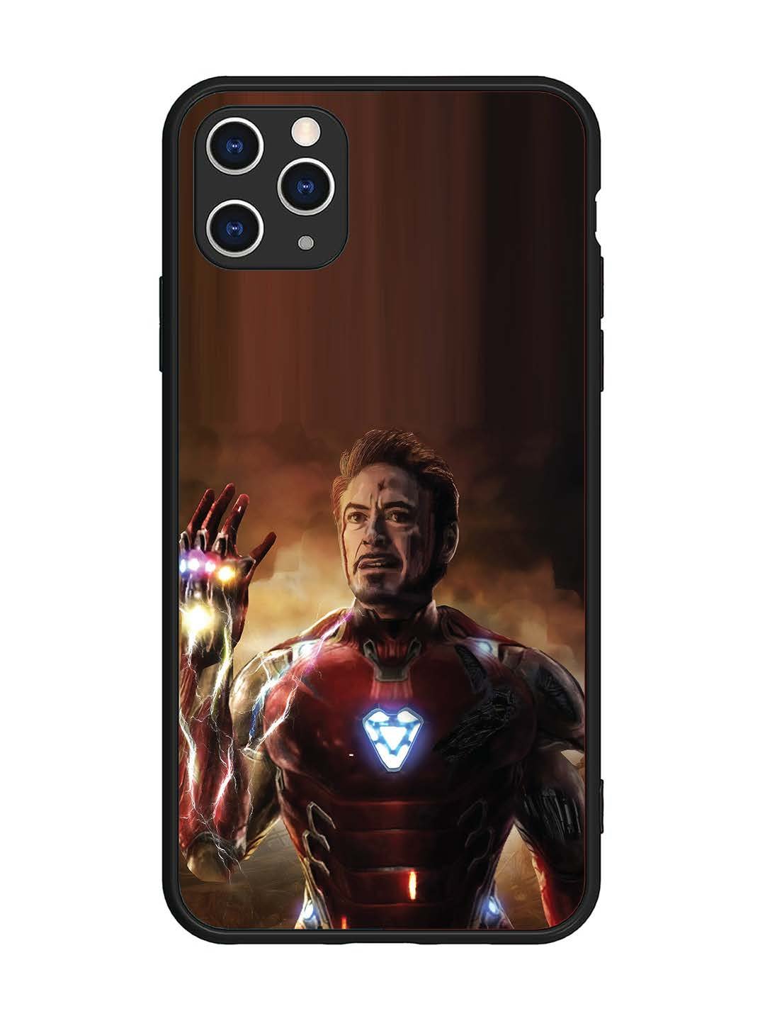 iPhone 11 Pro Max iron man inifinity stones