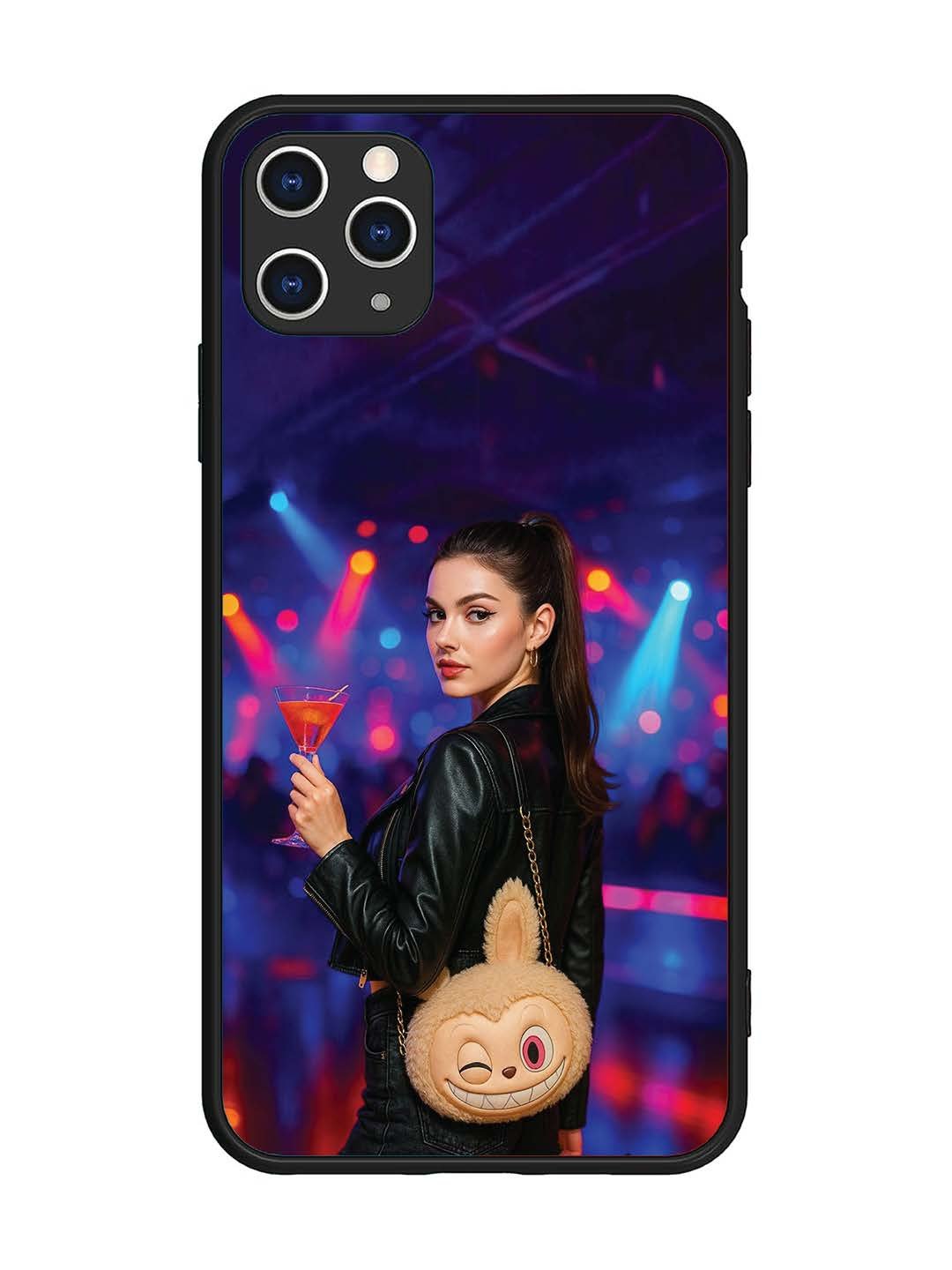 iPhone 11 Pro Max Girl with Labubu Purs