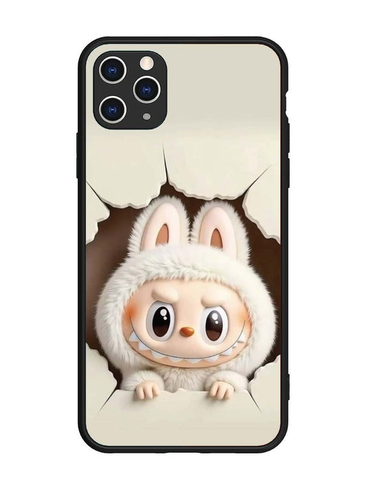 iPhone 11 Pro Max Labubu from Cracked Wall