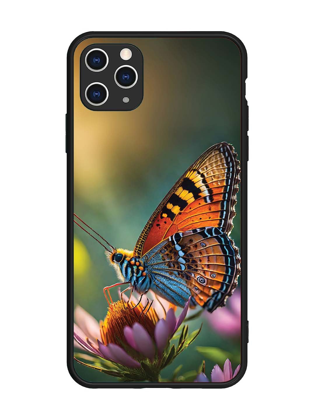 iPhone 11 Pro Max Golden Hour Monarch Butterfly