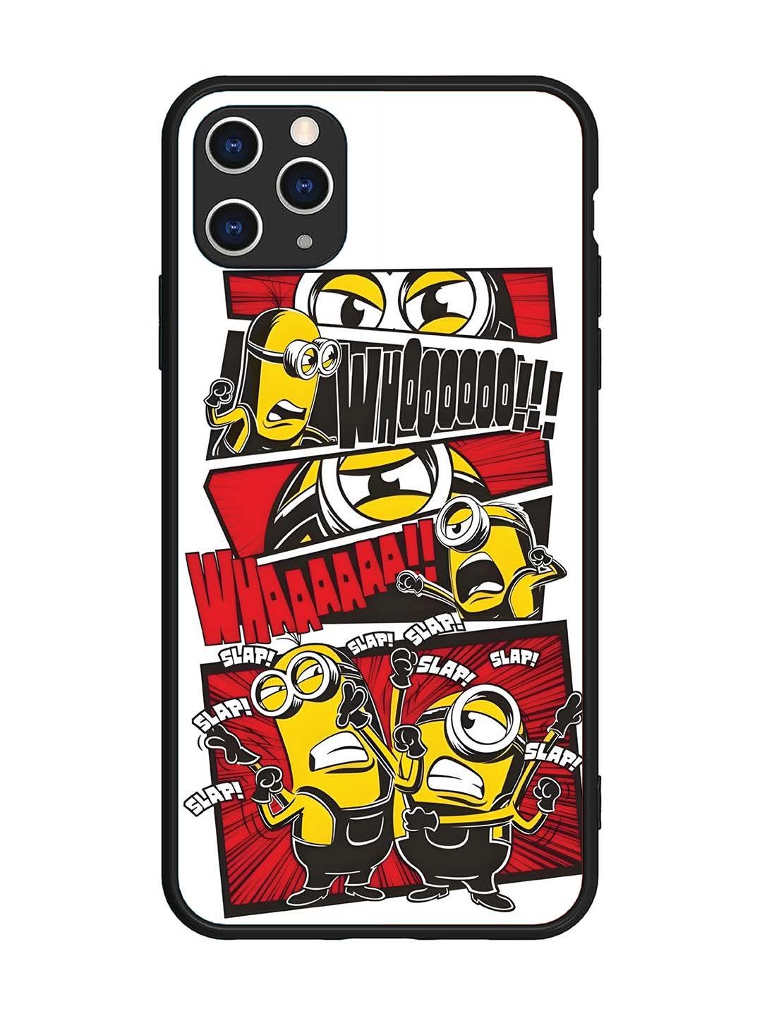 iPhone 11 Pro Max Minions Comic Panel Action