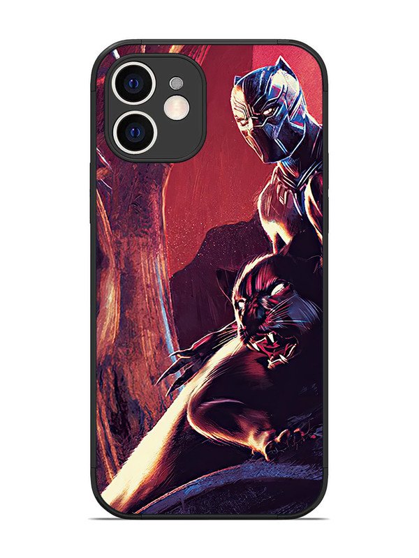 iPhone 12 black-panther-marvel-comics