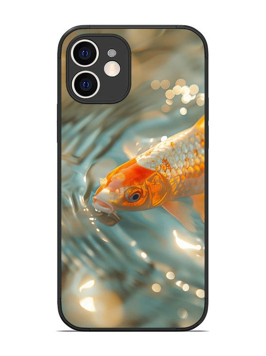 iPhone 12 gold-fish-animal