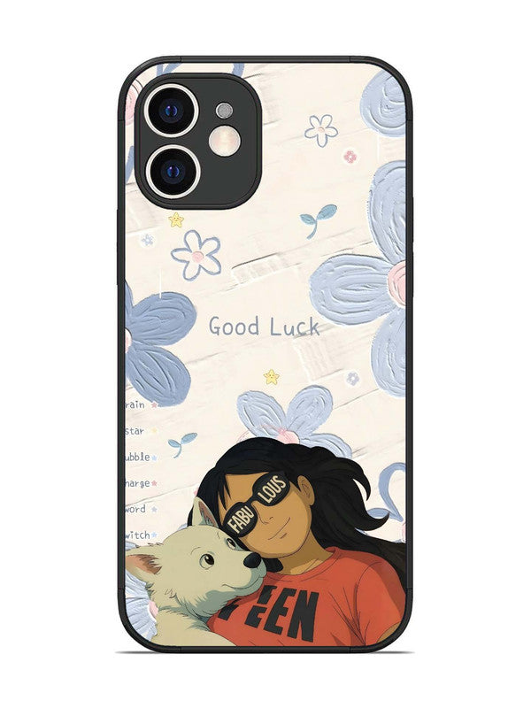 iPhone 12 | 2D Metal | Fabulous and Good Luck | IP-12-424