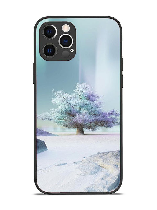 iPhone 12 Pro Tree on lceland