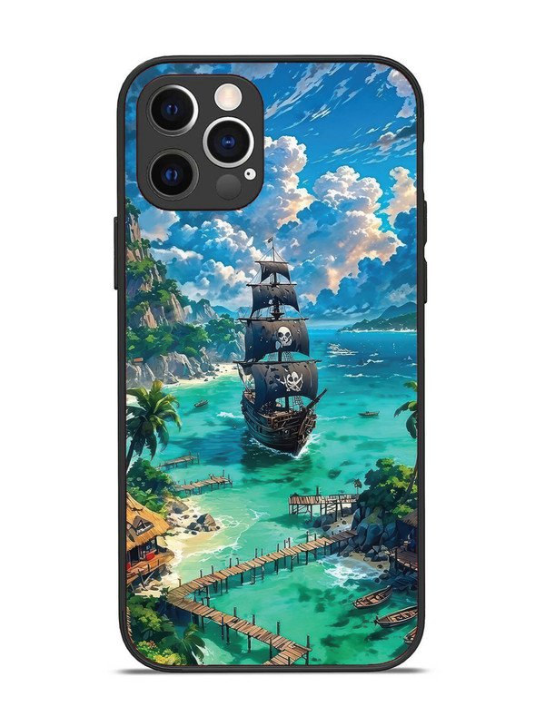iPhone 12 Pro Pirate Ship Island