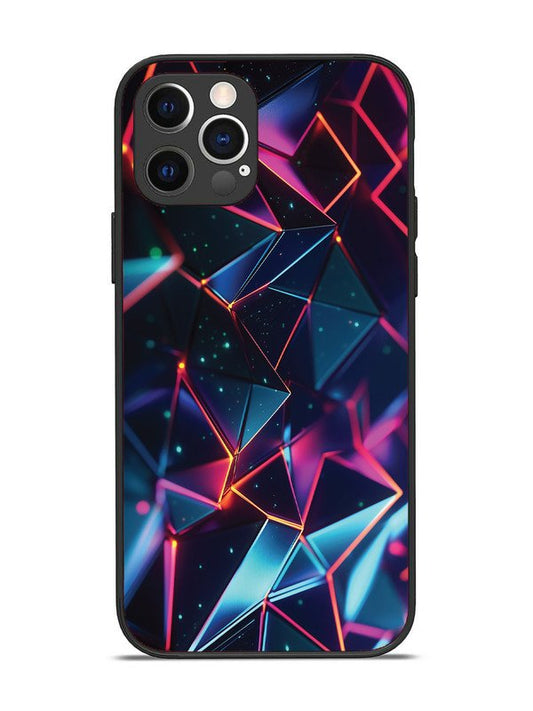 iPhone 12 Pro 3D Abstract Polygon