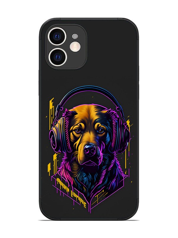 iPhone 12 Music Lover Dog