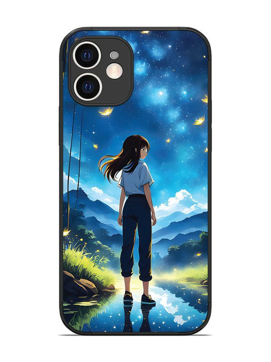 iPhone 12 Girl In Beautiful Forest