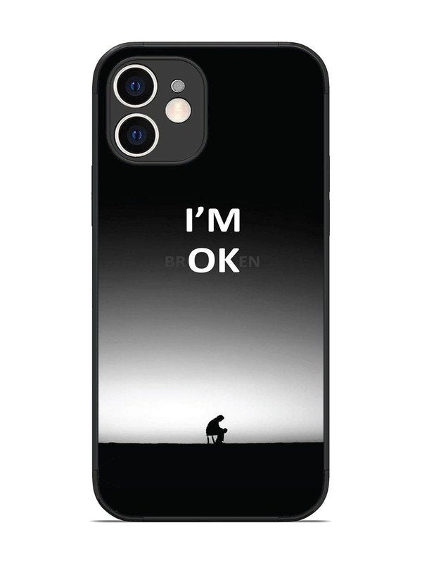 iPhone 12 I'm Broken A man on Chair Alone