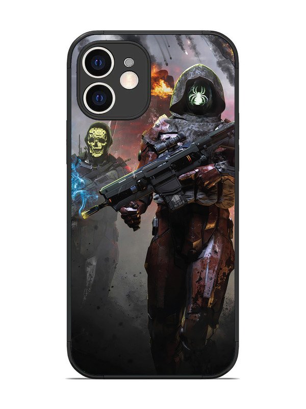 iPhone 12 Sci-Fi Soldiers