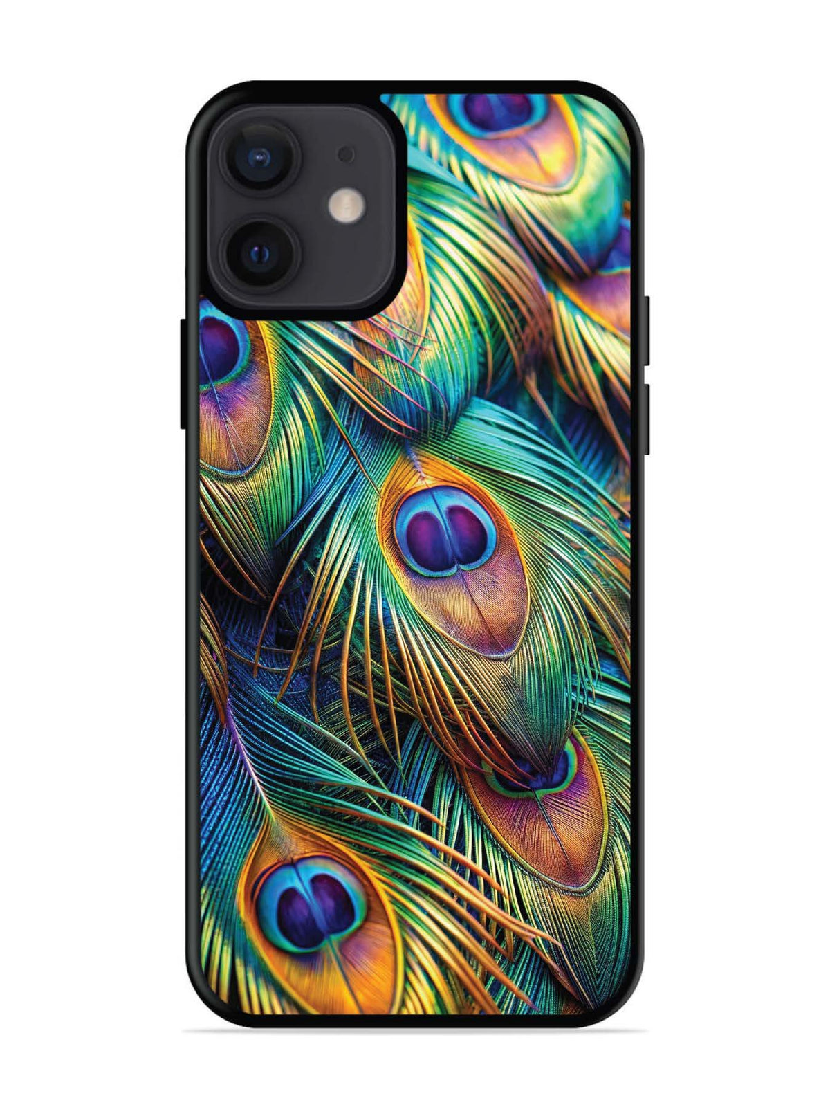 iPhone 12 Mini peacock feather