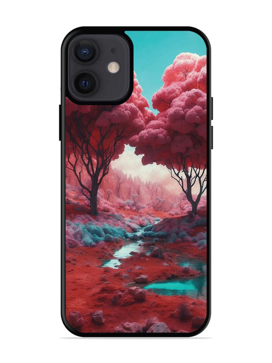 iPhone 12 Mini Pink Forest