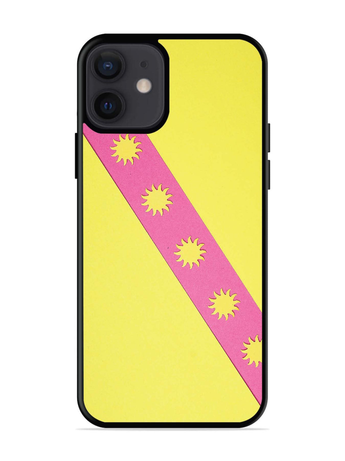 iPhone 12 Mini Pick Strip on Yellow Colour