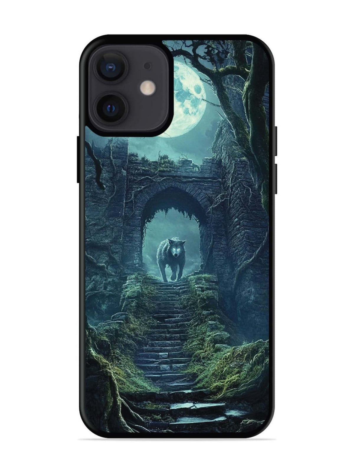 iPhone 12 Mini Moonlit Forest Gateway