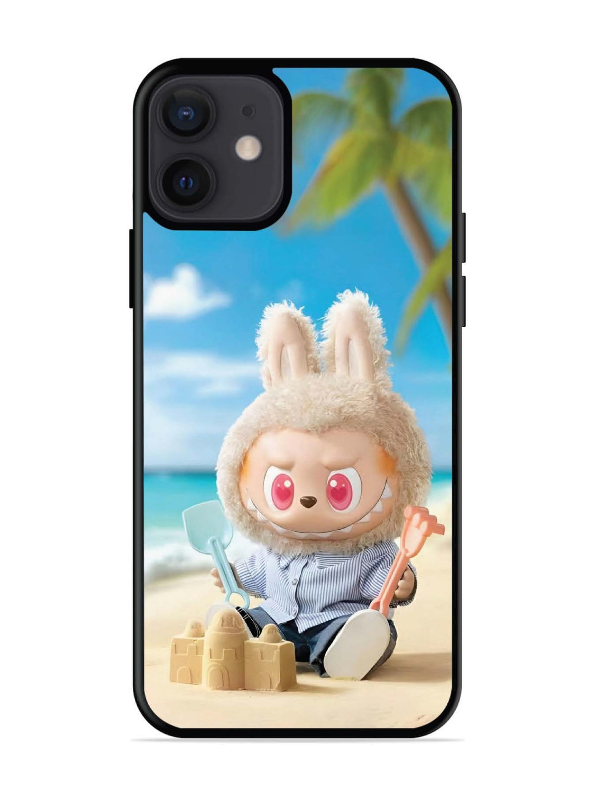 iPhone 12 Mini Labubu at the Beach