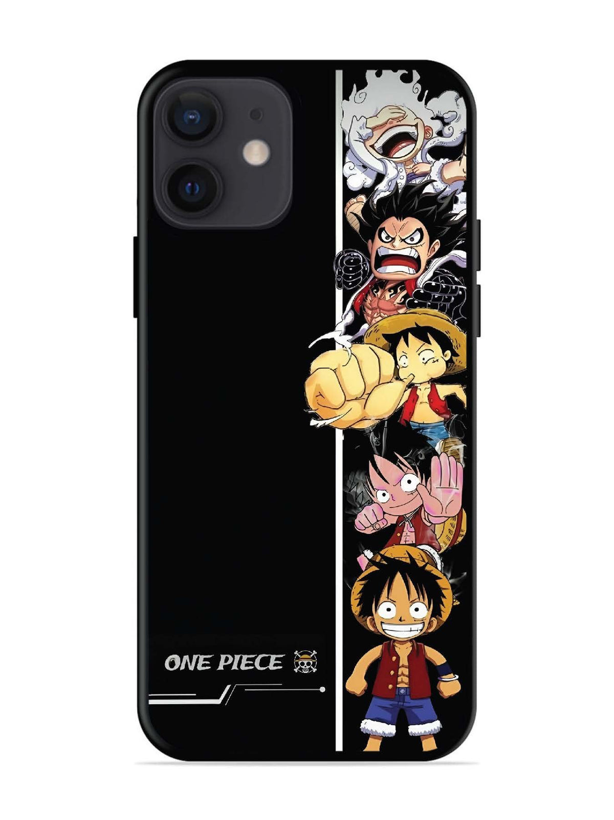 iPhone 12 Mini Luffy Evolution Gear 5 Anime Art