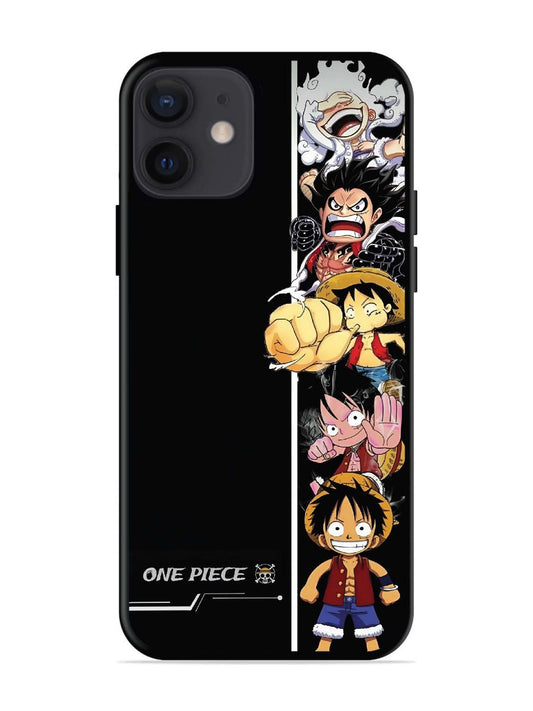 iPhone 12 Mini Luffy Evolution Gear 5 Anime Art