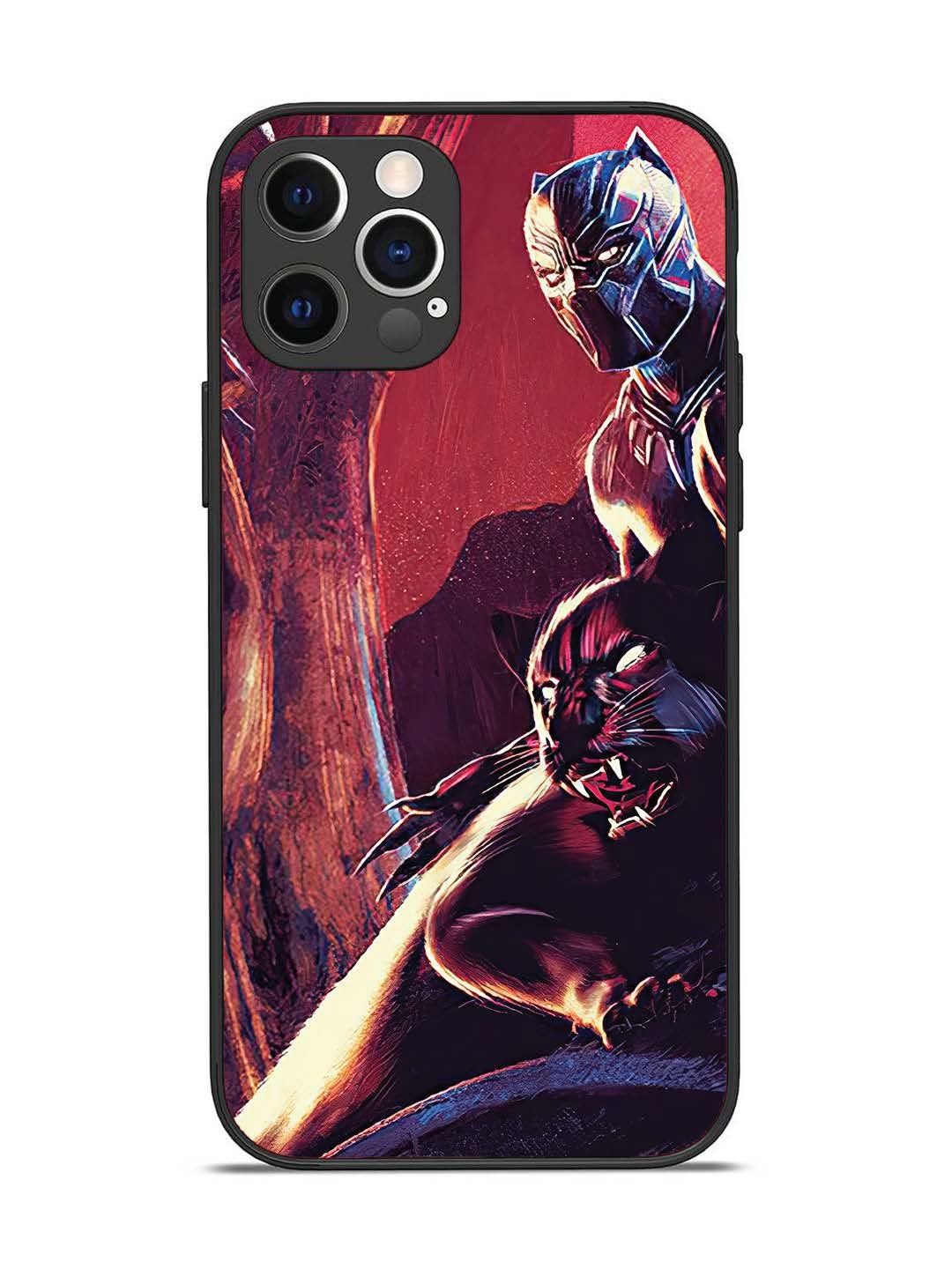 iPhone 12 Pro black-panther-marvel-comics