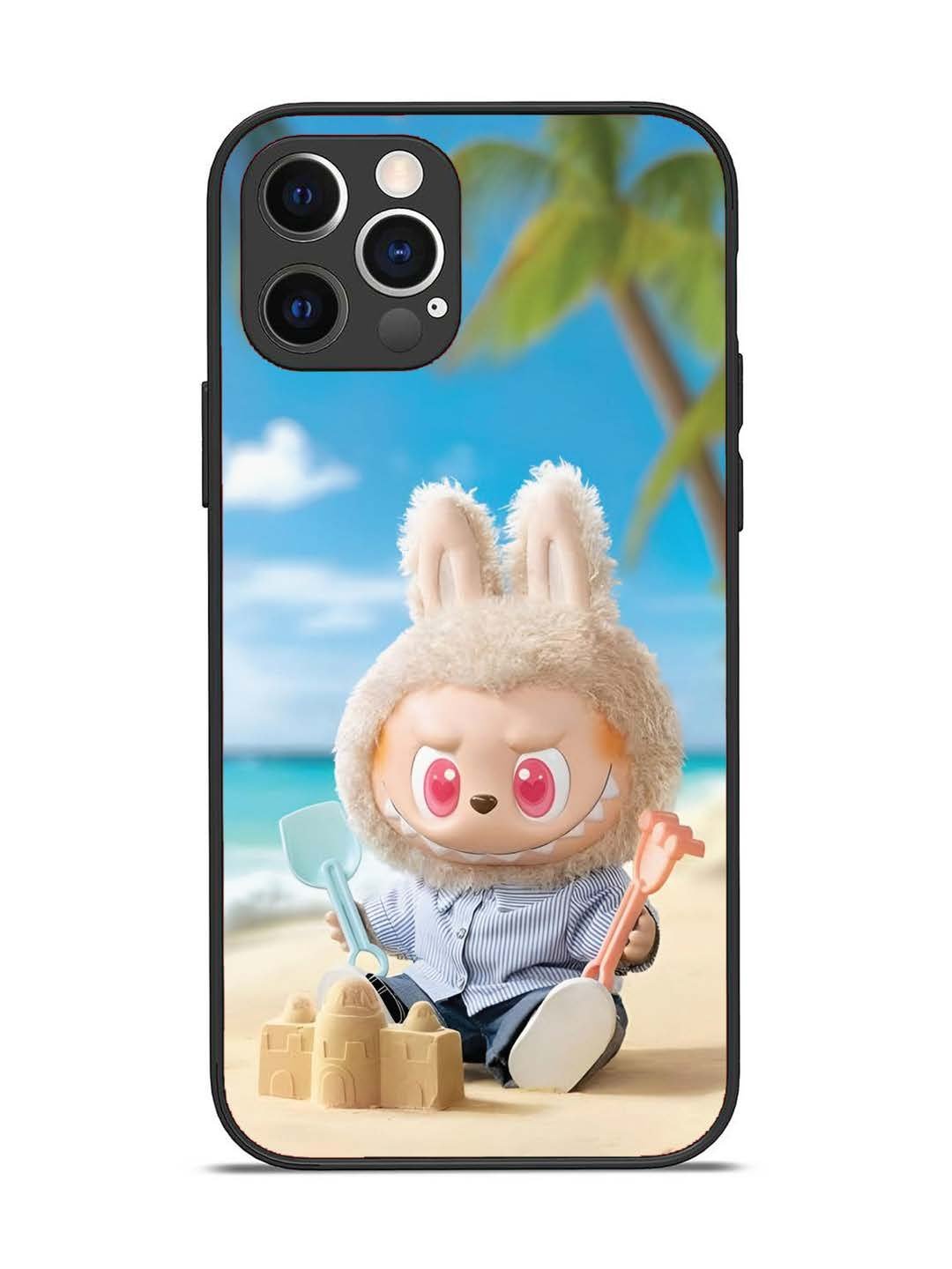 iPhone 12 Pro Labubu at the Beach
