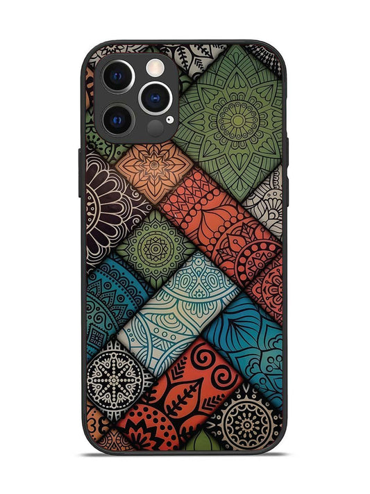iPhone 12 Pro Mandala Patchwork
